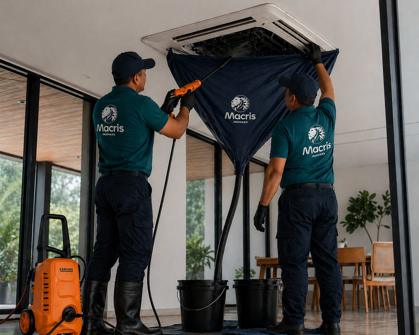 Instalación de aire acondicionado MACRIS